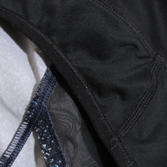 Lululemon Speed Up Short *2.5" Speckled Foil White Blue / Black Swift Size 8 - Picture 13 of 14